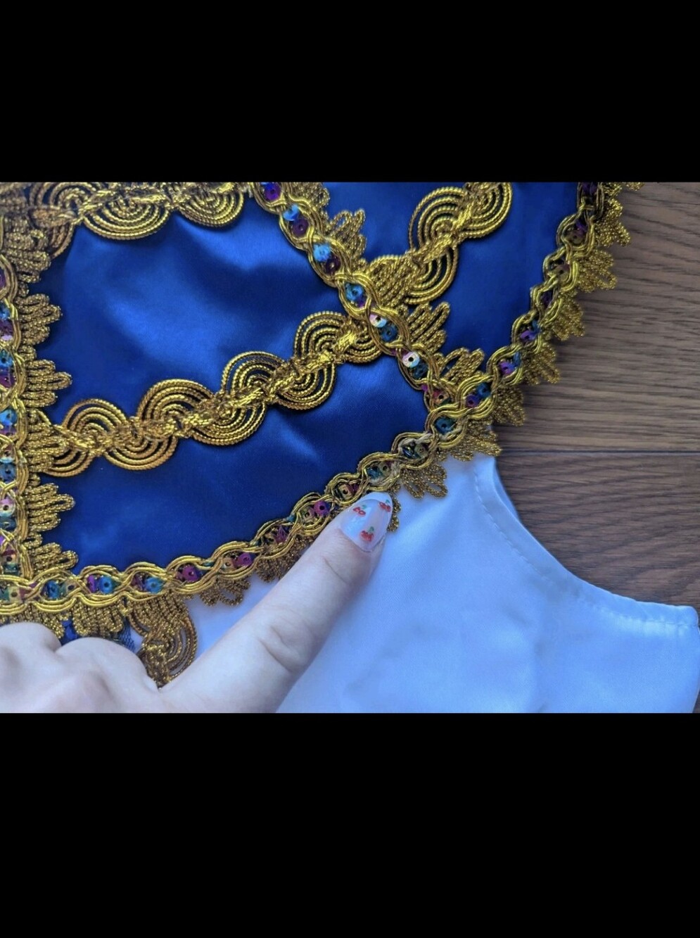 ReliBeauty Egyptian Queen Cleopatra 3 Piece Costume Girls Size 150 10 / 12 NWT - Picture 10 of 13